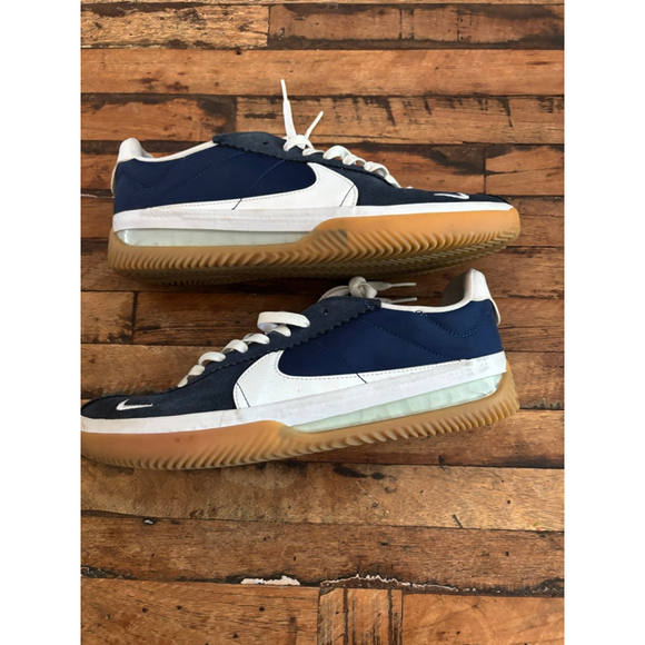 Men's Nike SB BRSB Sneakers US 11.5 Navy White - Picture 3 of 7